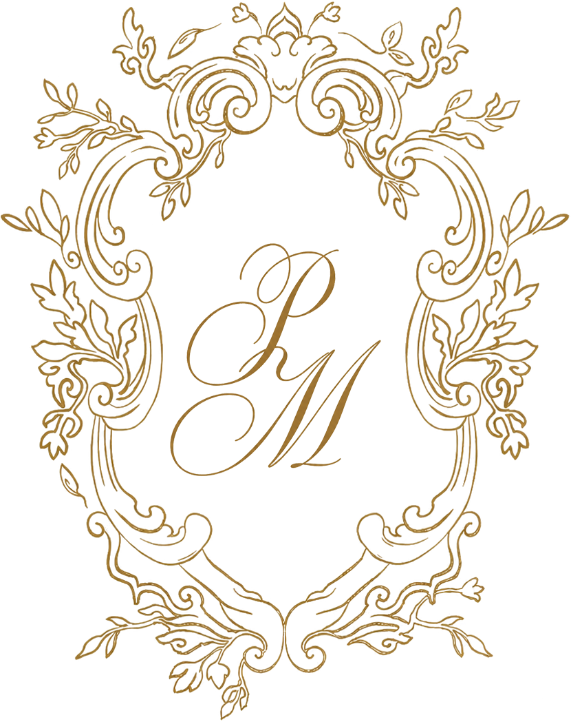 P M monogram